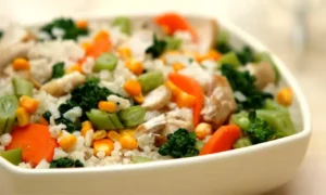Arroz Integral com Legumes